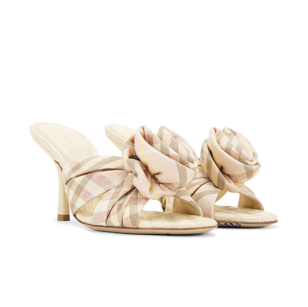 Burberry Mews Rose Sandals