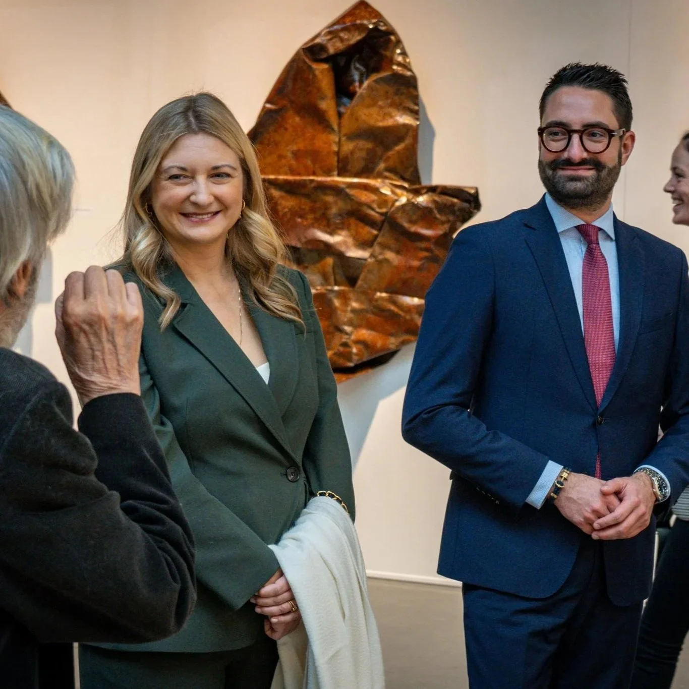 Grand Duchess Stéphanie visits Salon du CAL 2025