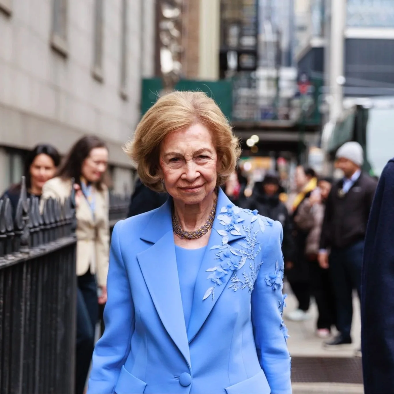 Queen Sofia pays tribute to Diego de Gardoqui in New York City