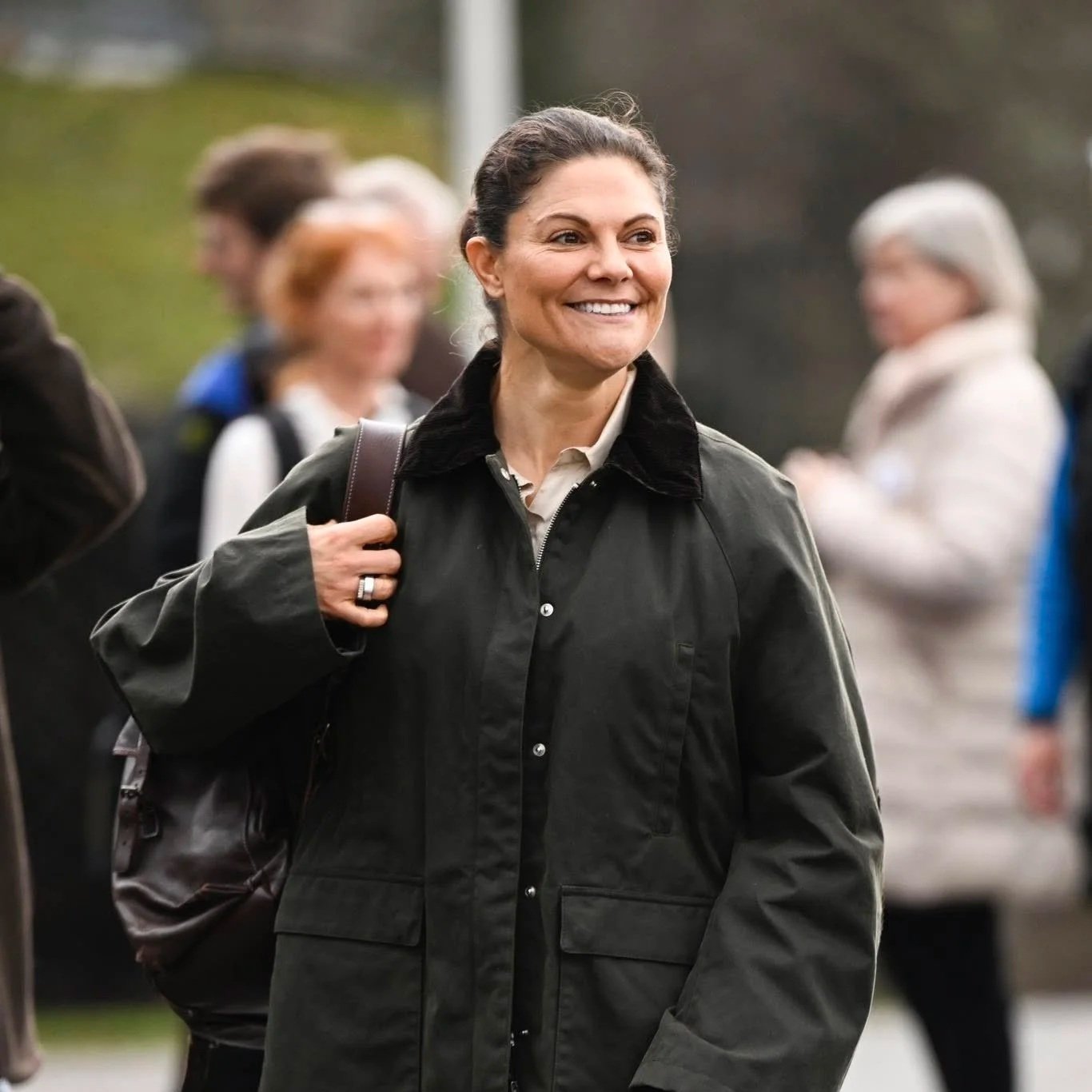 Crown Princess Victoria visits Tyresta National Park with WWF