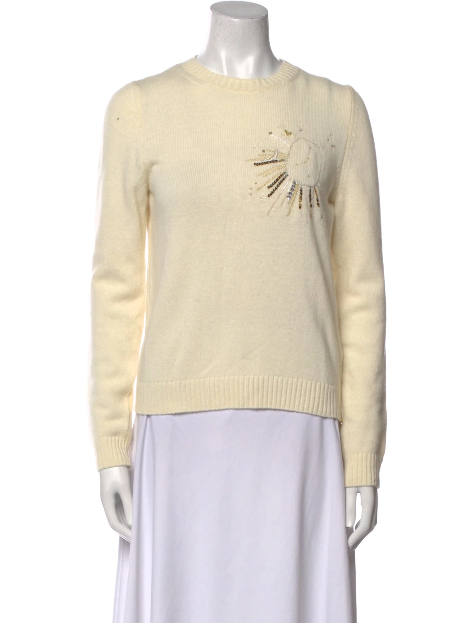 Le Lion Zodiac Jumper in White.png