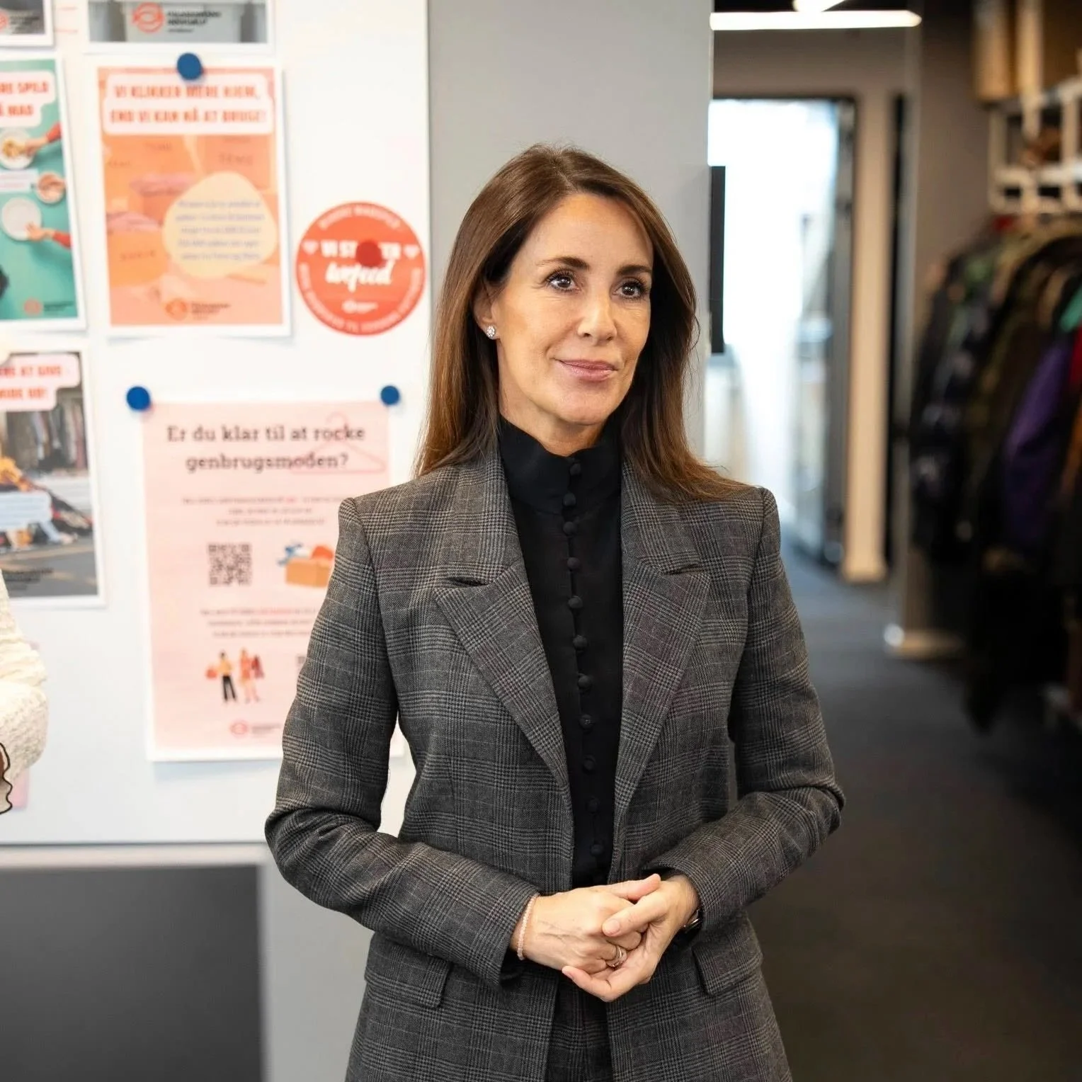Princess Marie visits DanChurchAid's Head Office