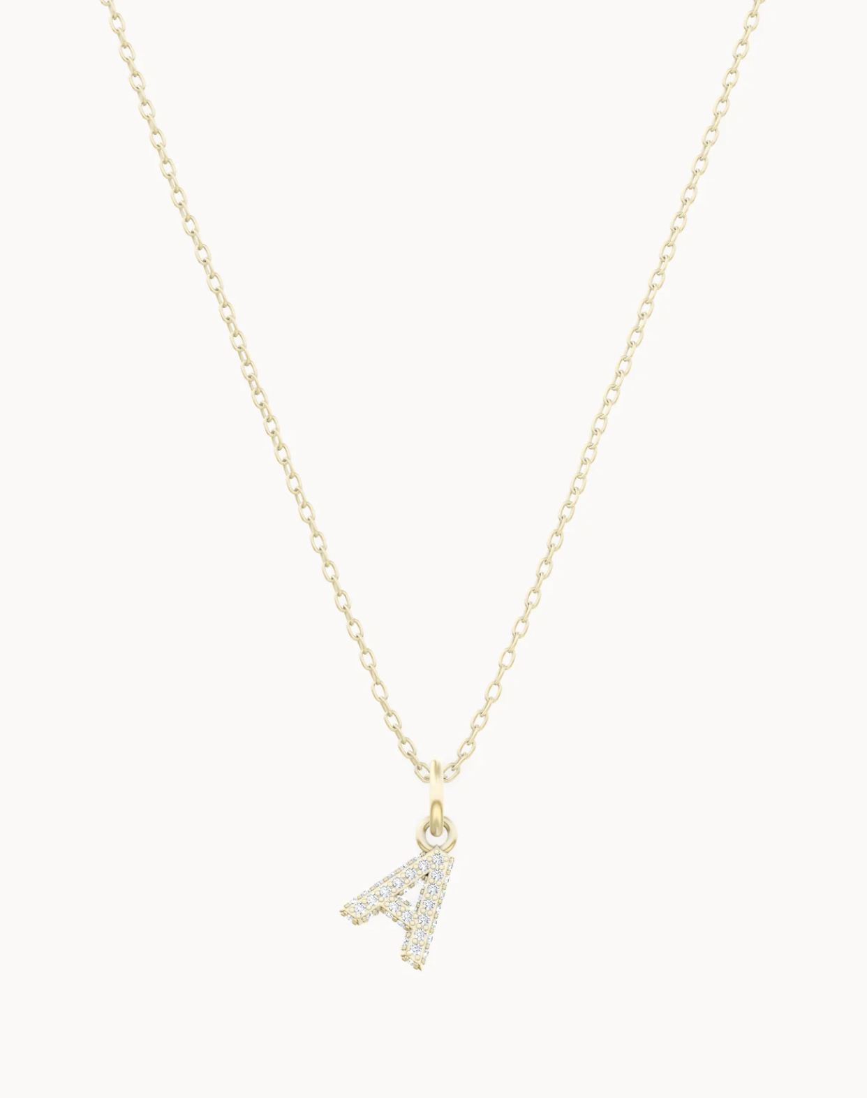 Vanbruun x Childhood Letter A Pendant