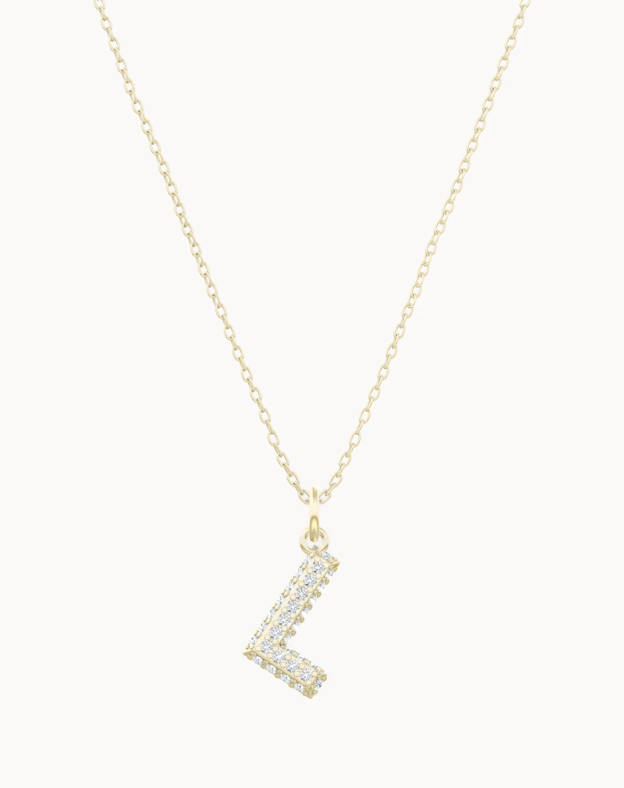 Vanbruun x Childhood Letter L Pendant