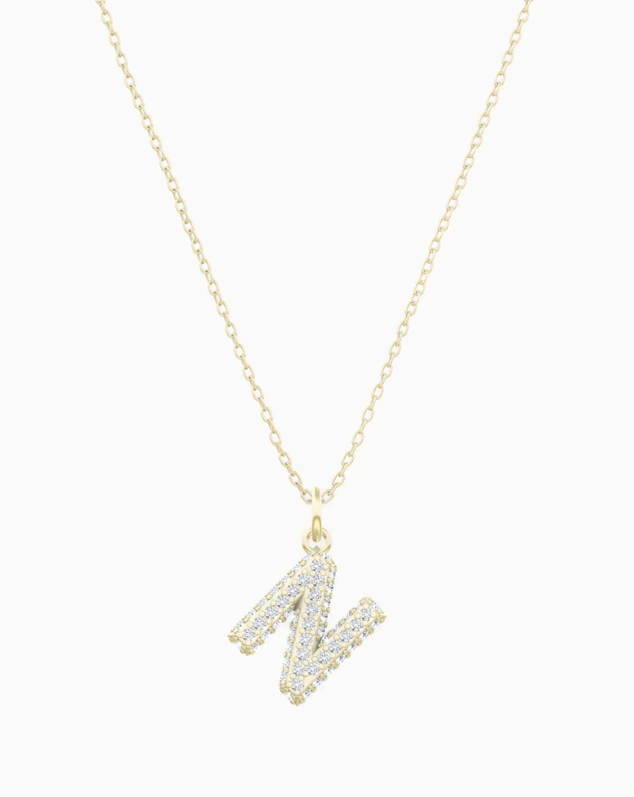 Vanbruun x Childhood Letter N Pendant