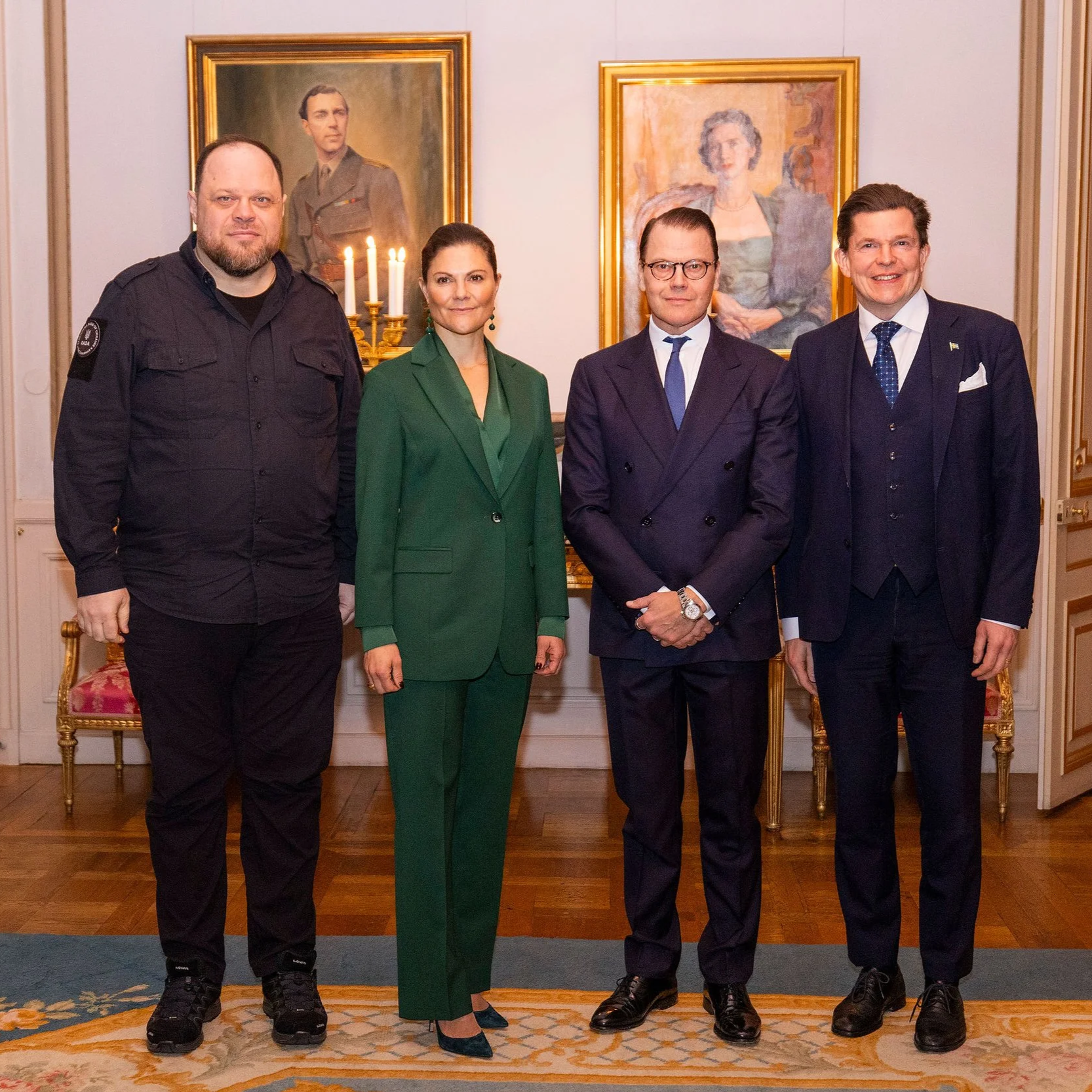 Crown Princess Victoria and Prince Daniel host reception for Parliamentary Summit of the Crimea Platform