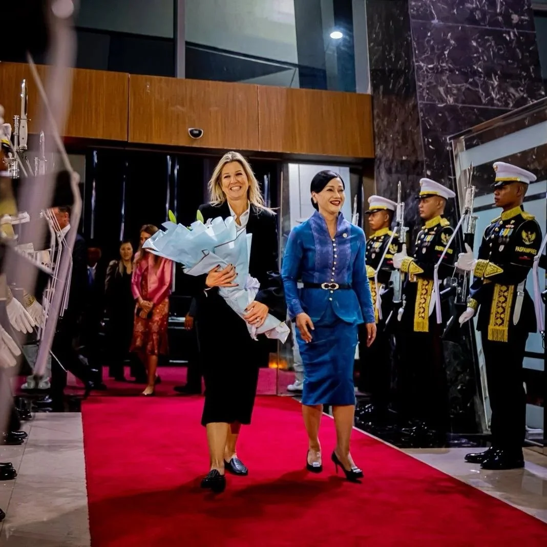 Queen Maxima arrives in Indonesia ahead of official visit