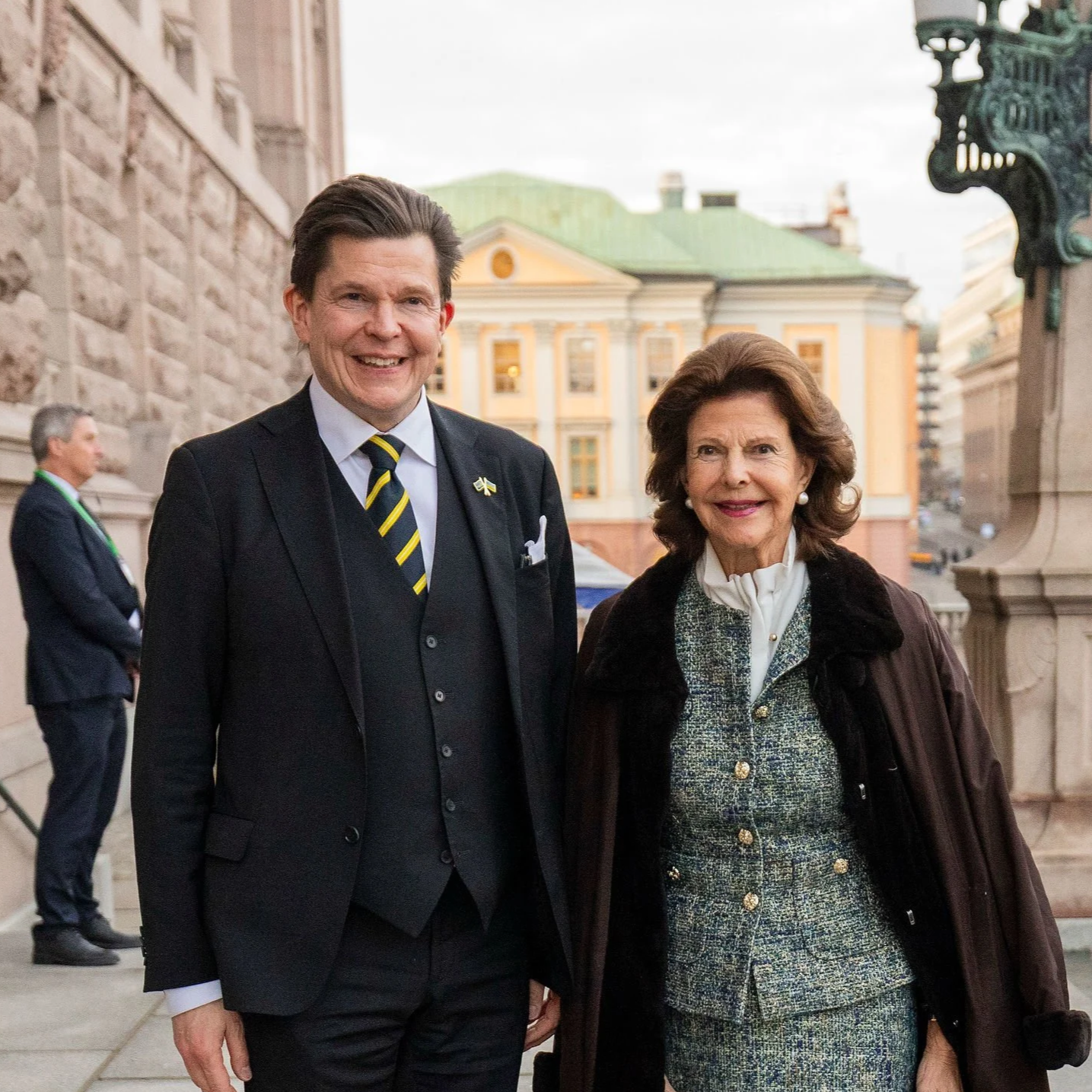 Queen Silvia attends seminar during Parliamentary Summit of the Crimea Platform