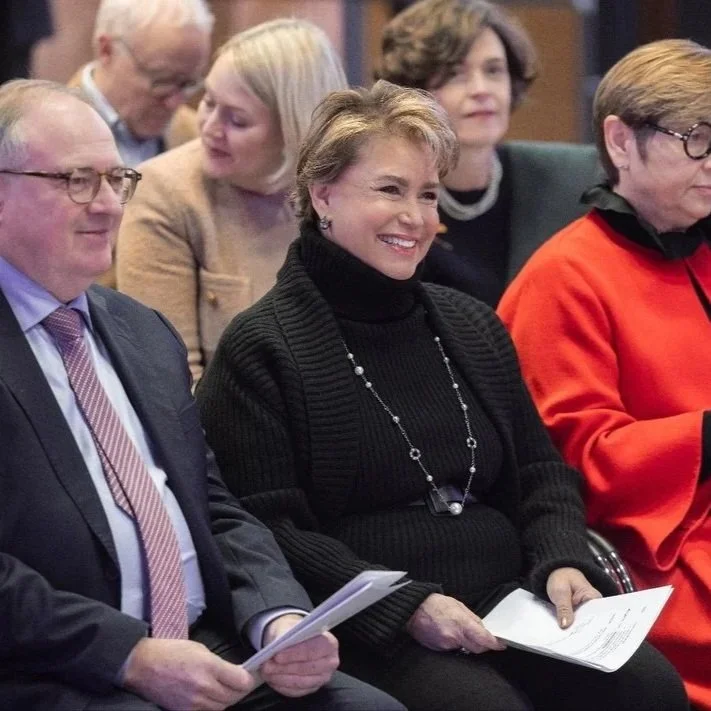Grand Duchess Maria Teresa attends last Red Cross Assembly as President