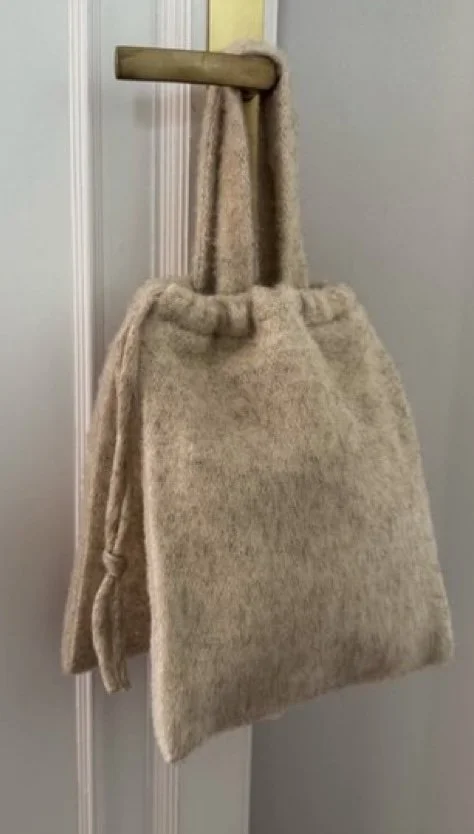 Inés Sistiaga x Paños de Guirra Sheep Wool Bag