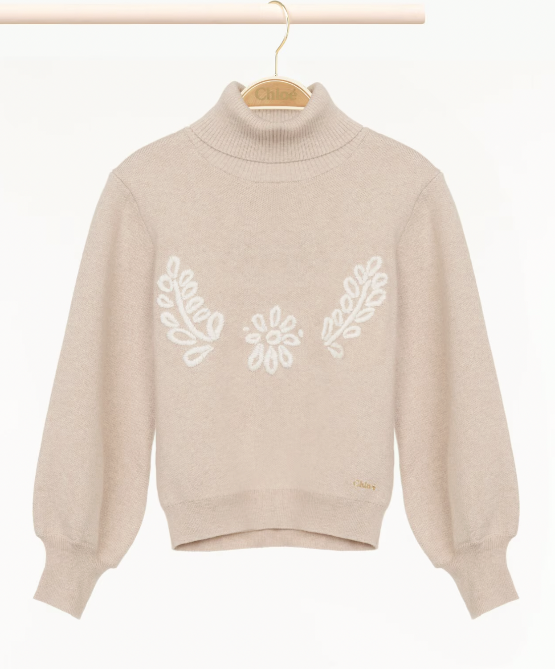 Chloé Kids Turtleneck Sweater