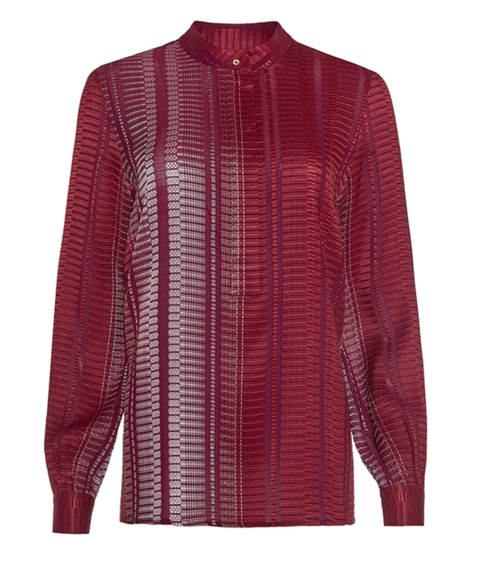 Zeus &amp; Dione Hera Blouse in Burgundy