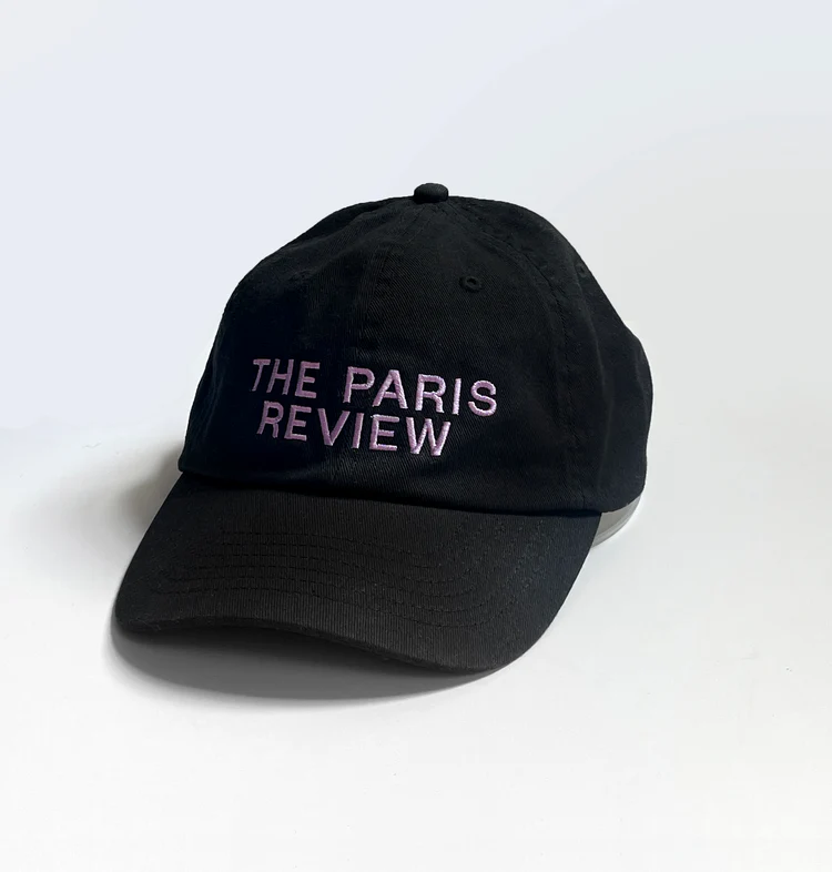 The Paris Review Baseball Cap in Black.png