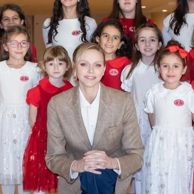 Princess Charlene attends "Noël de Frankie" Christmas Show