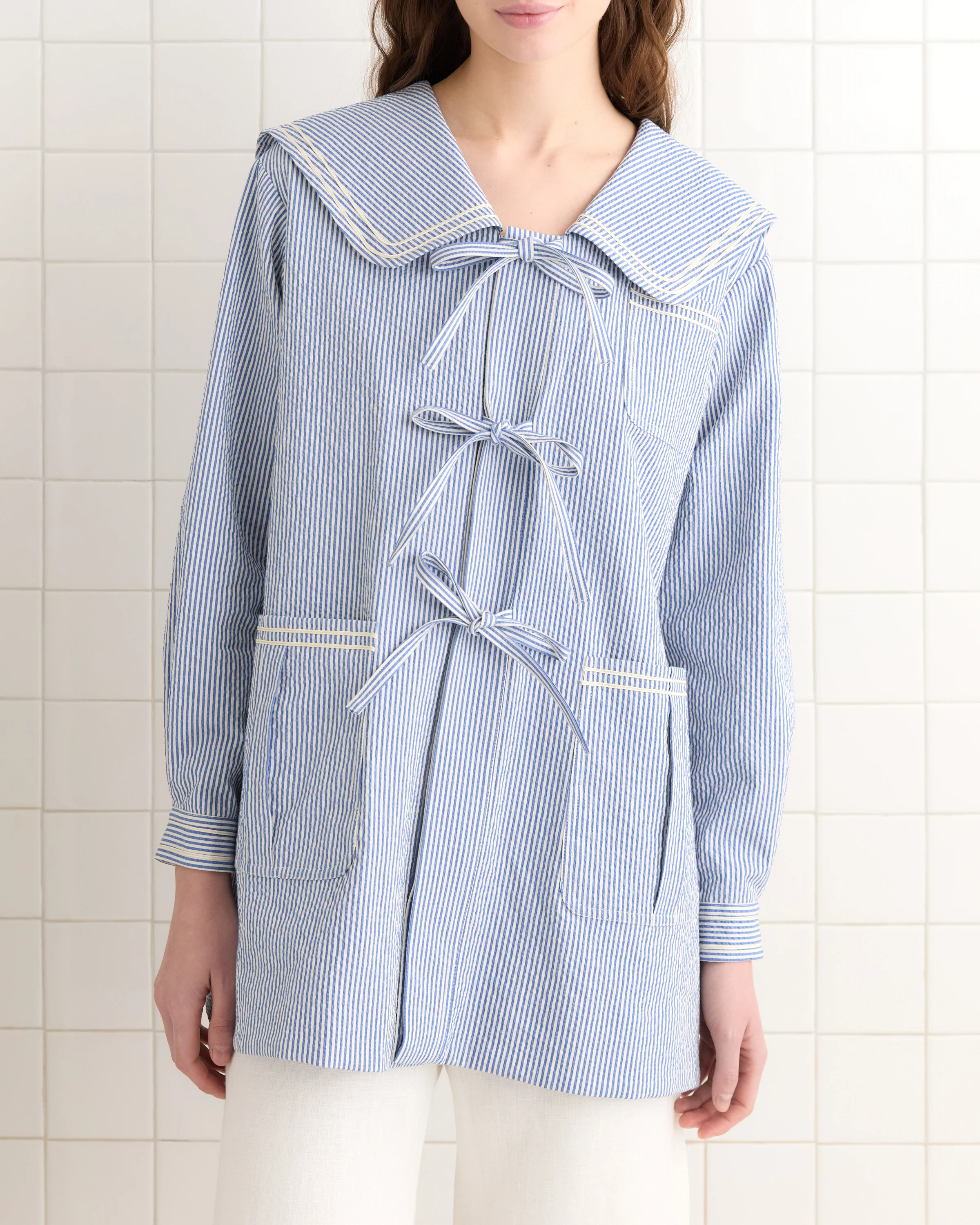 Bode Club Stripe Sailor Coat in BlueWhite.png