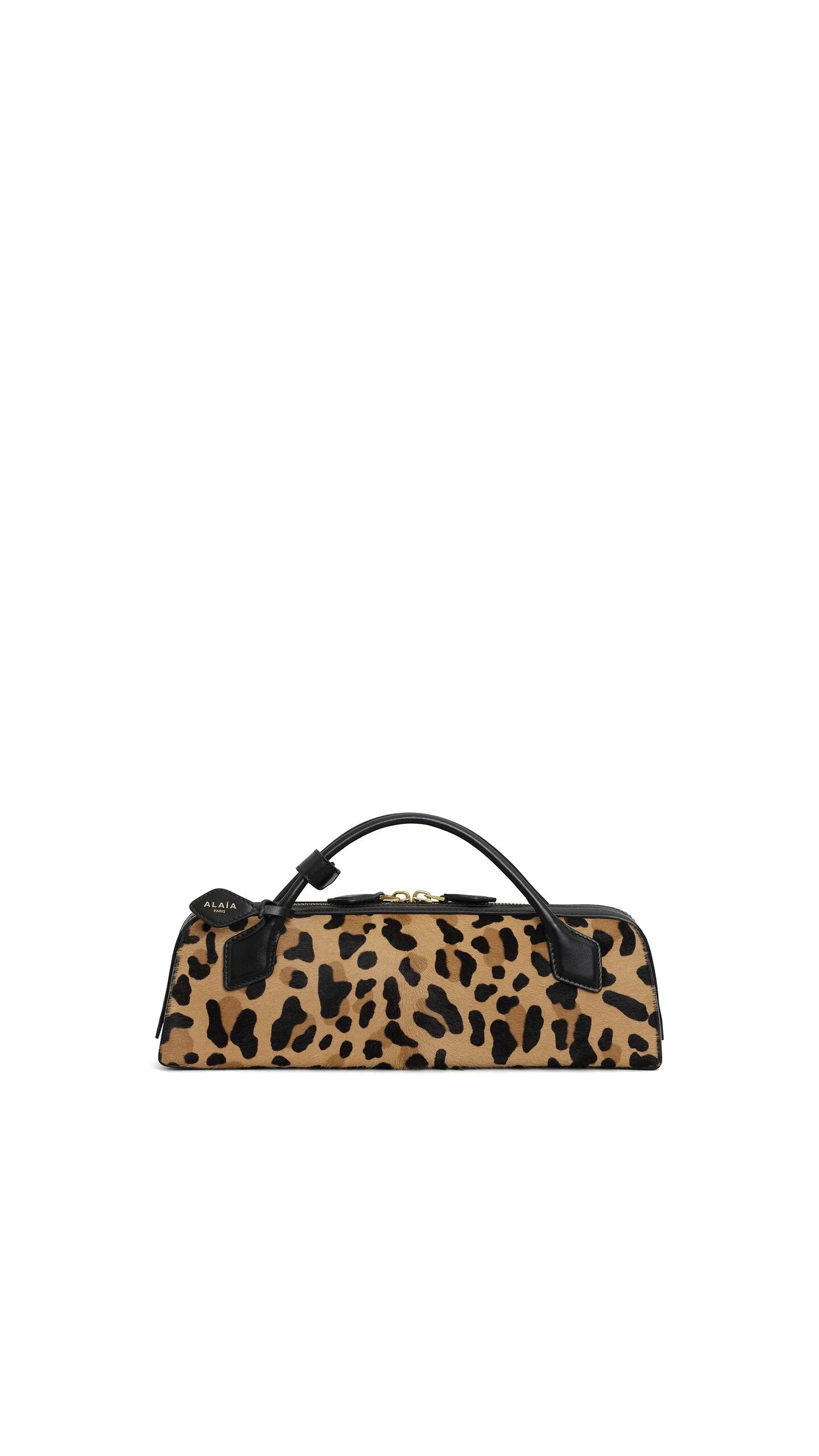 Alaïa Le Teckel Clutch in Leopard Calfhair.jpeg