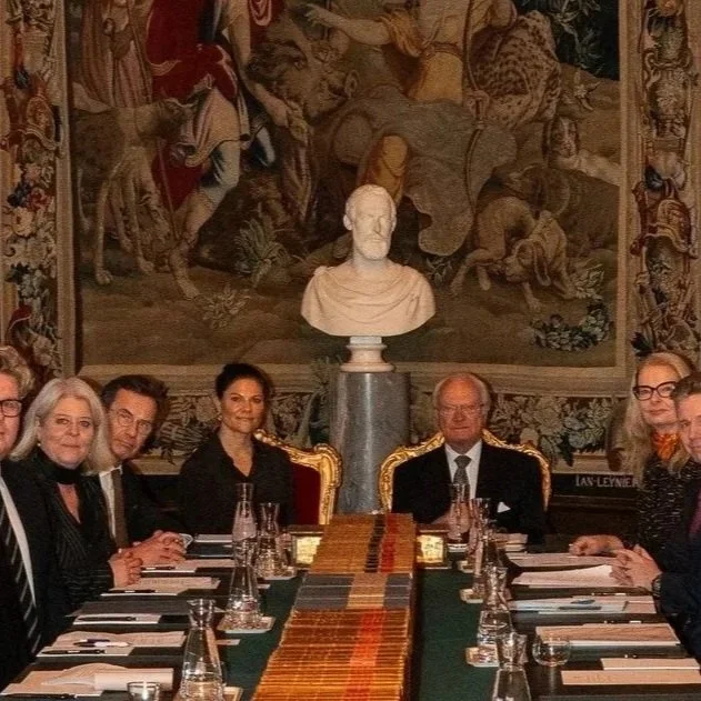 King Carl Gustaf and Crown Princess Victoria attend Information Council