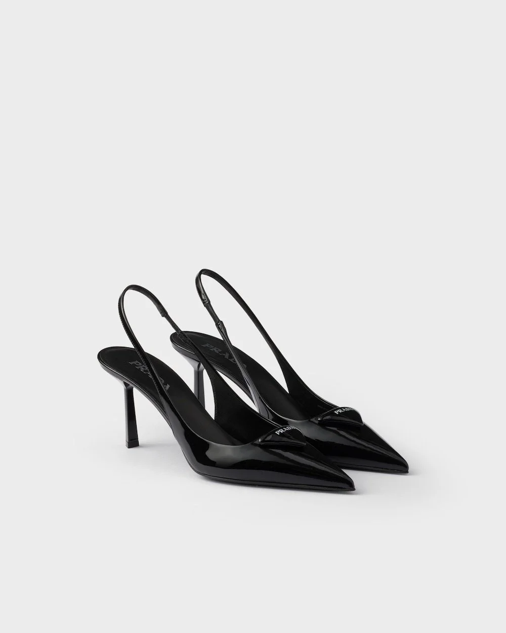 Prada Logo Slingback Pumps in Black Patent Leather.jpg