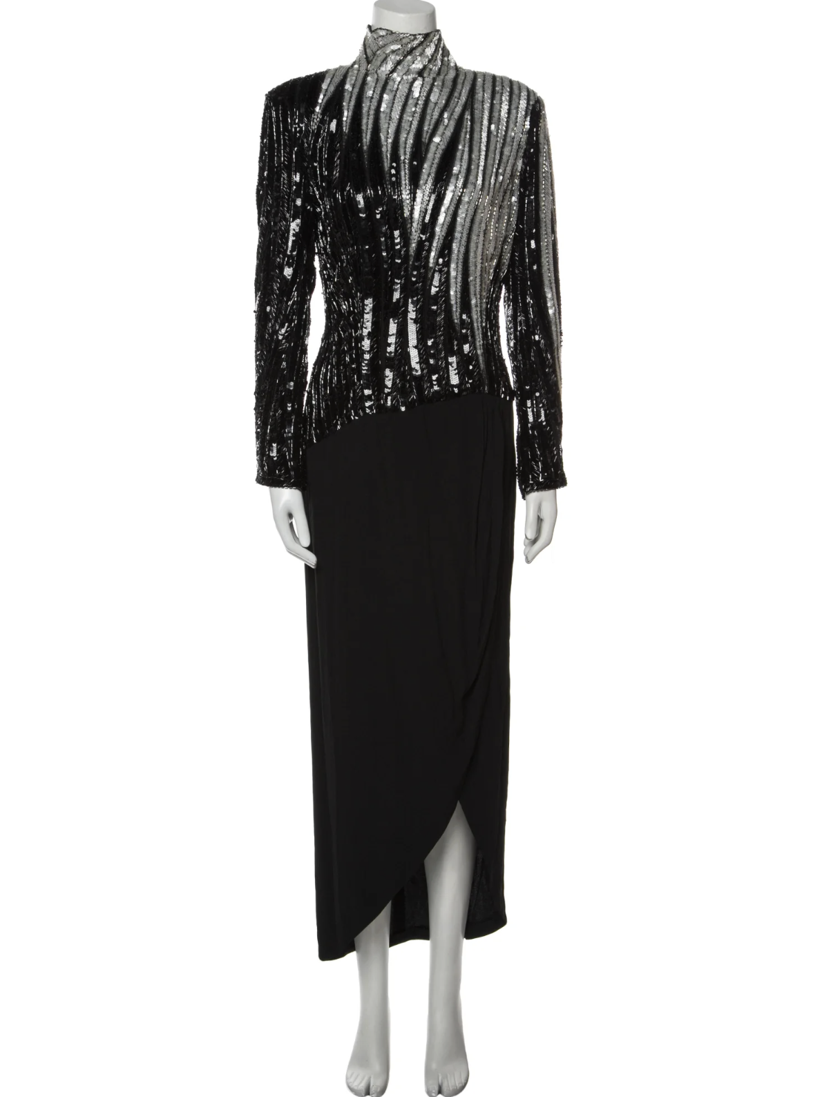 Bob Mackie Sequin Long Gown