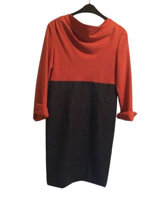Natan Two tone dress.png