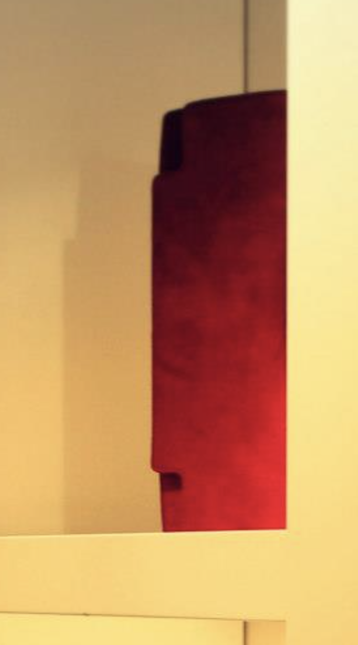 Natan Flap Tassel Clutch in Orange