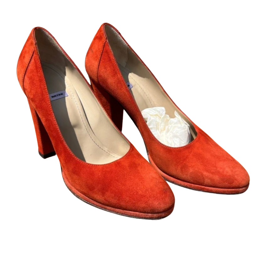 Natan Orange Pumps.png