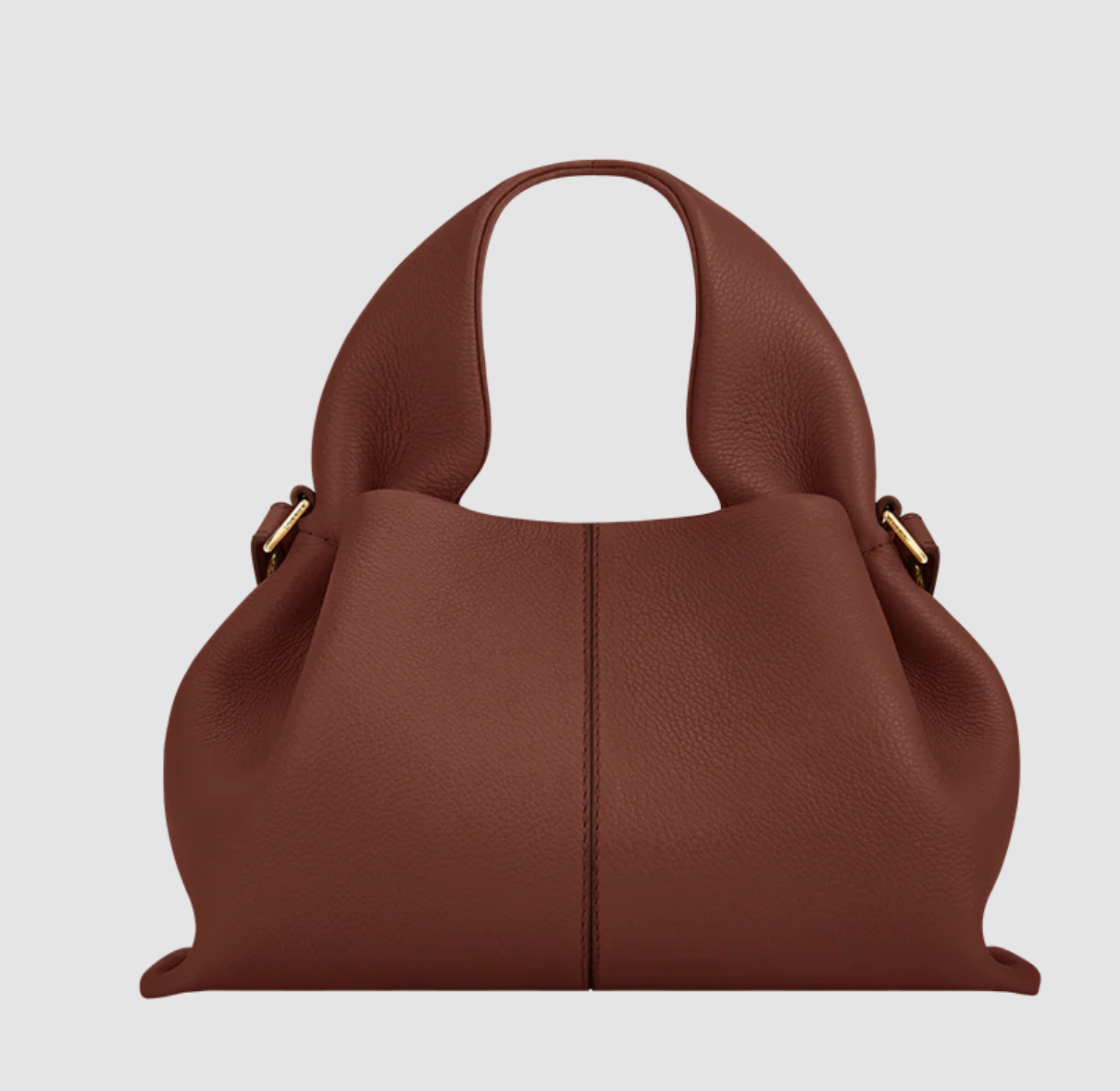 Polène Numéro Neuf Mini Bag in Red Clay