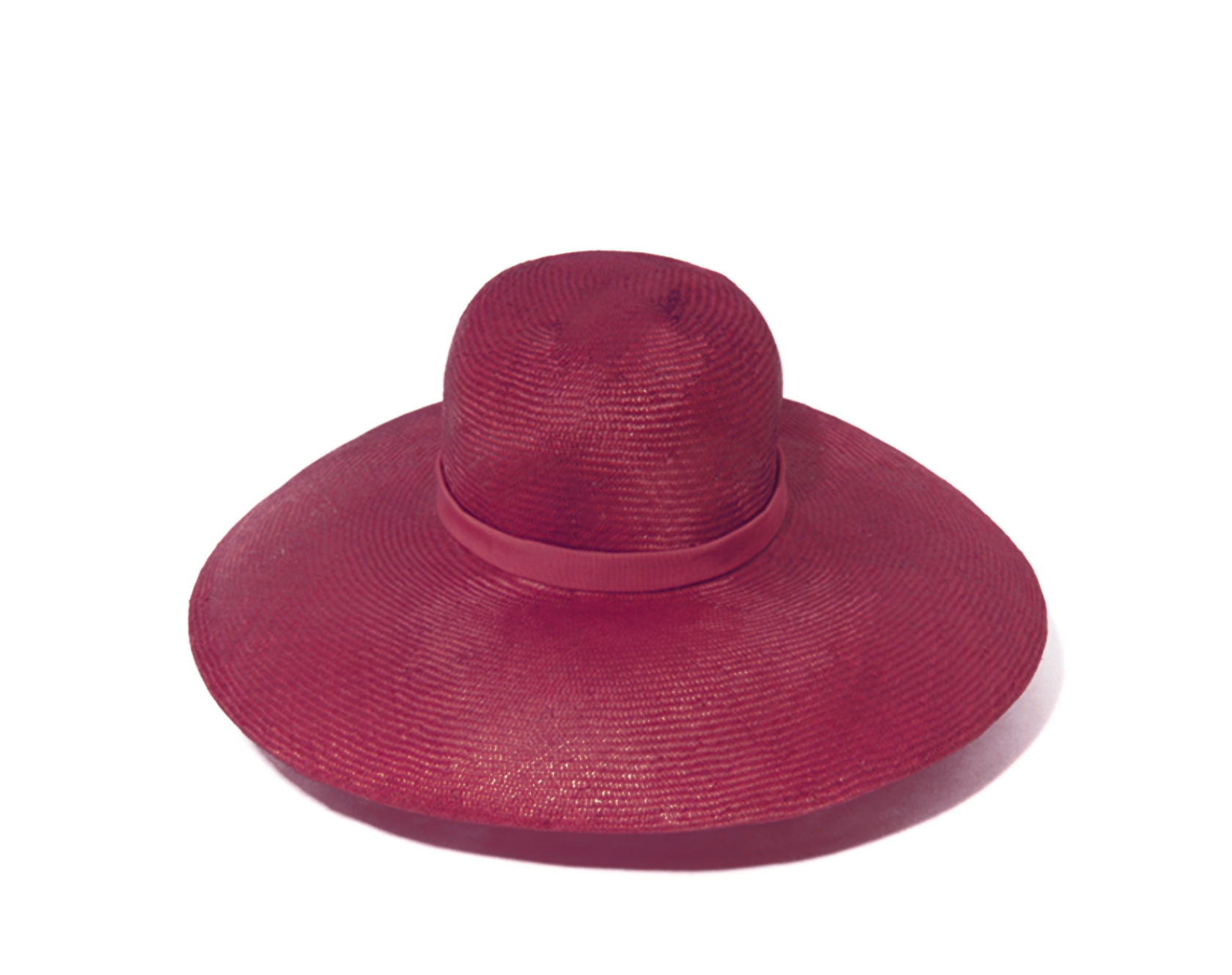 Fabienne Delvigne New Hepburn Hat in Burgundy