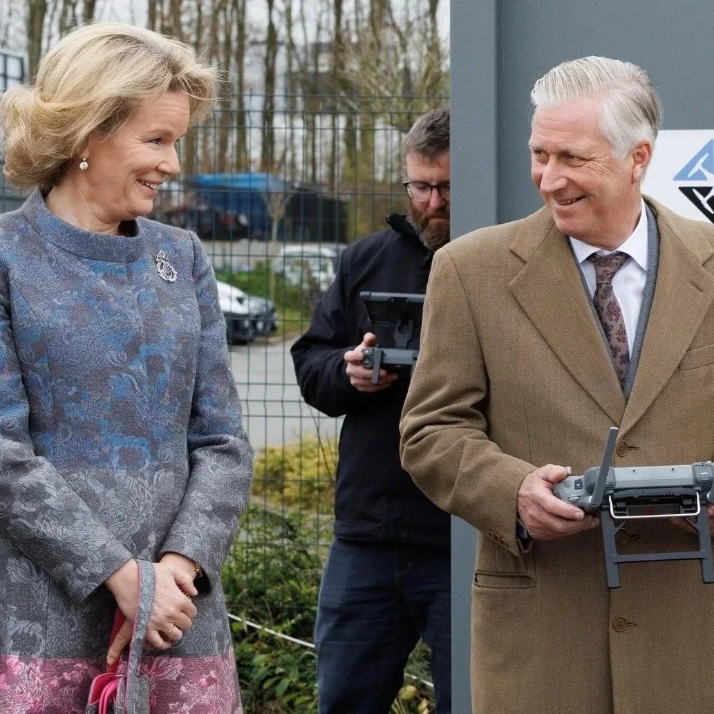 King Philippe and Queen Mathilde visit Walloon Brabant province