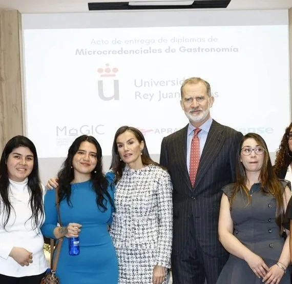 King Felipe and Queen Letizia meet women survivors of trafficking for sexual exploitation