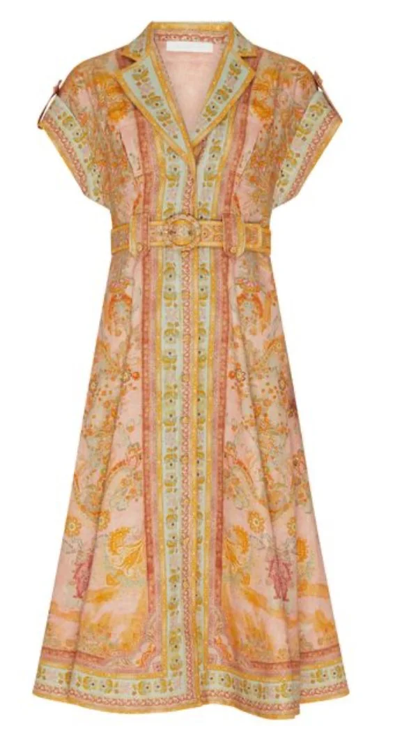 Zimmermann Acacia Midi Shirt Dress