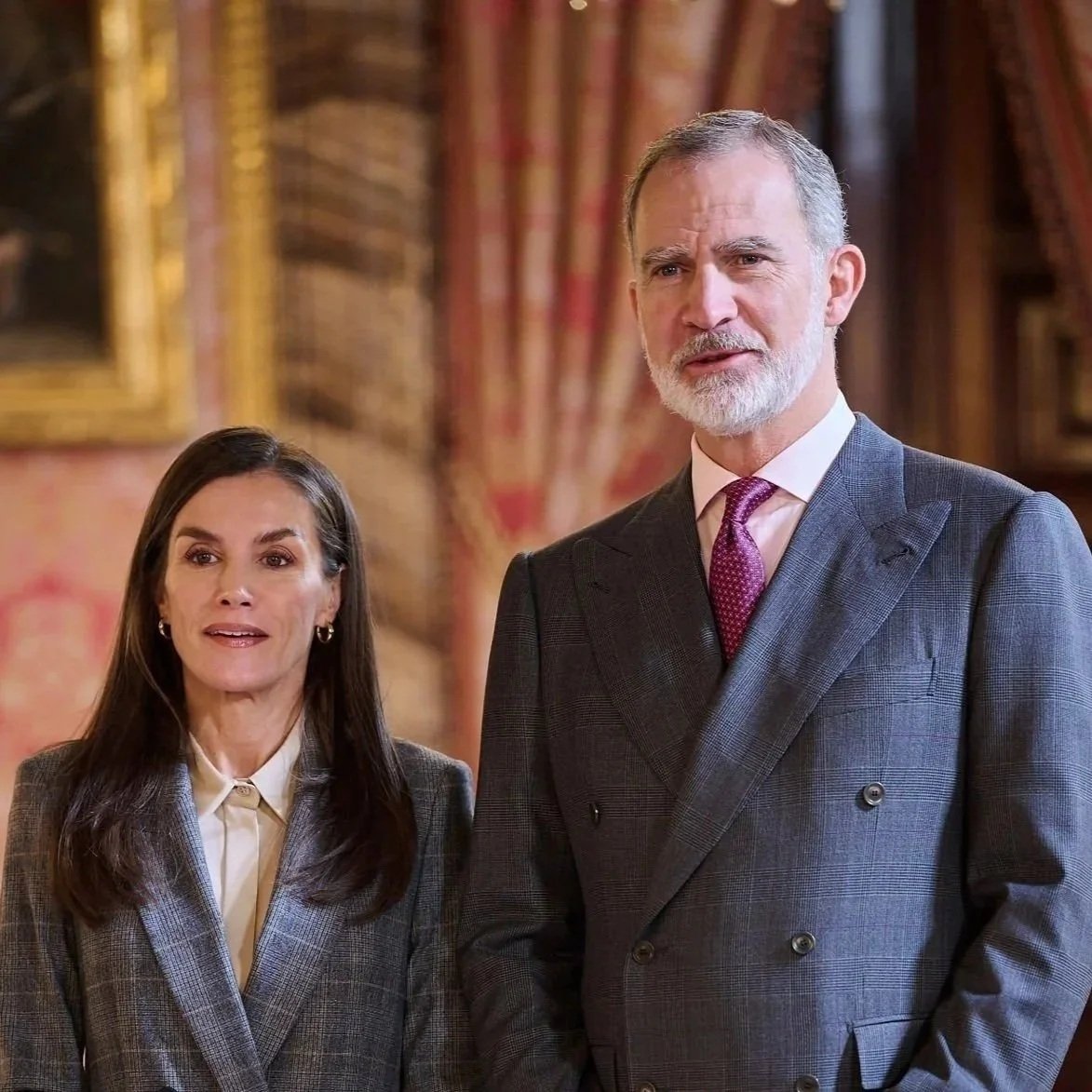 King Felipe and Queen Letizia attend Princess of Girona Foundation's Board of Trustees meeting
