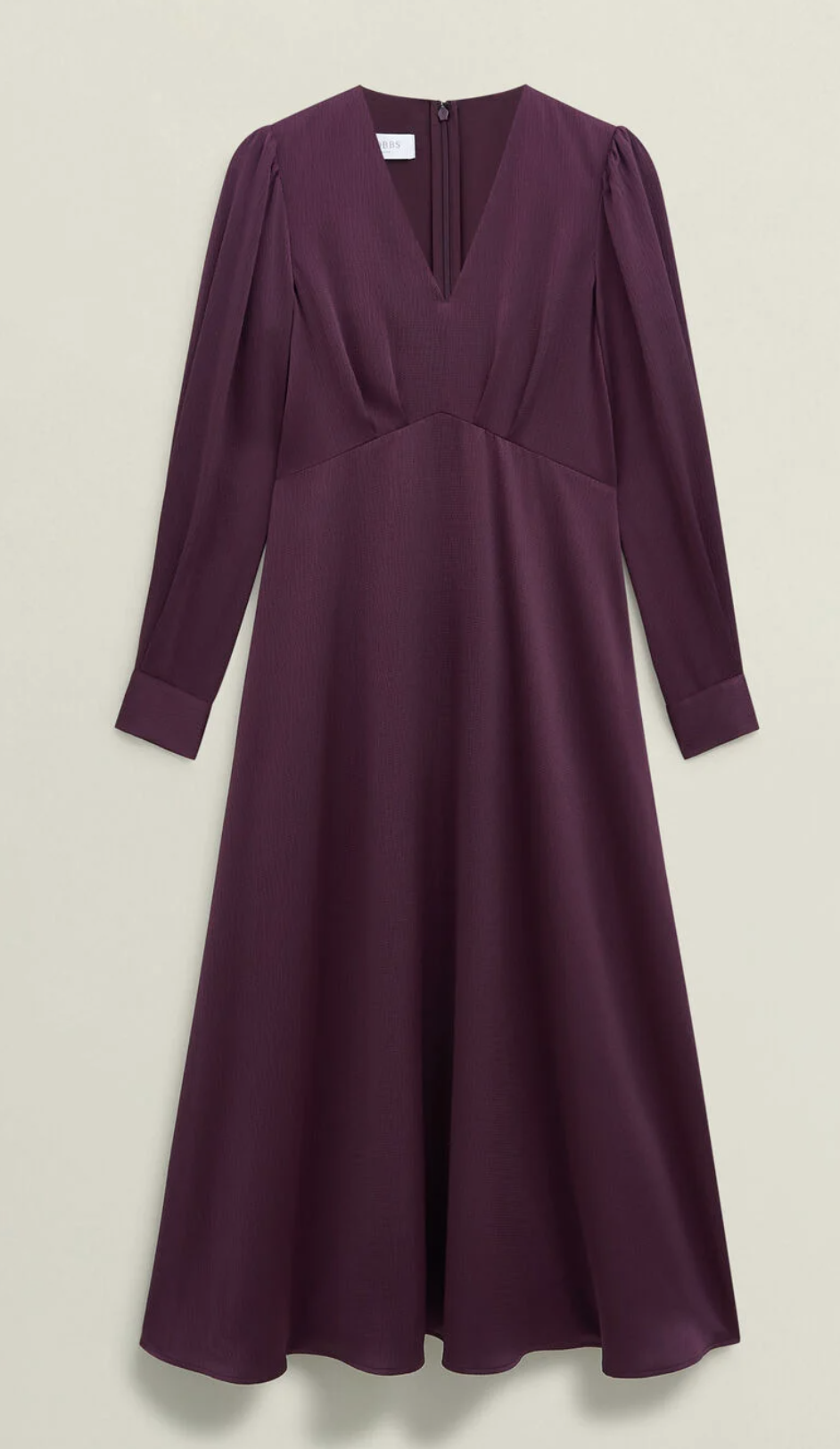 Hobbs Anais Textured Satin Dress