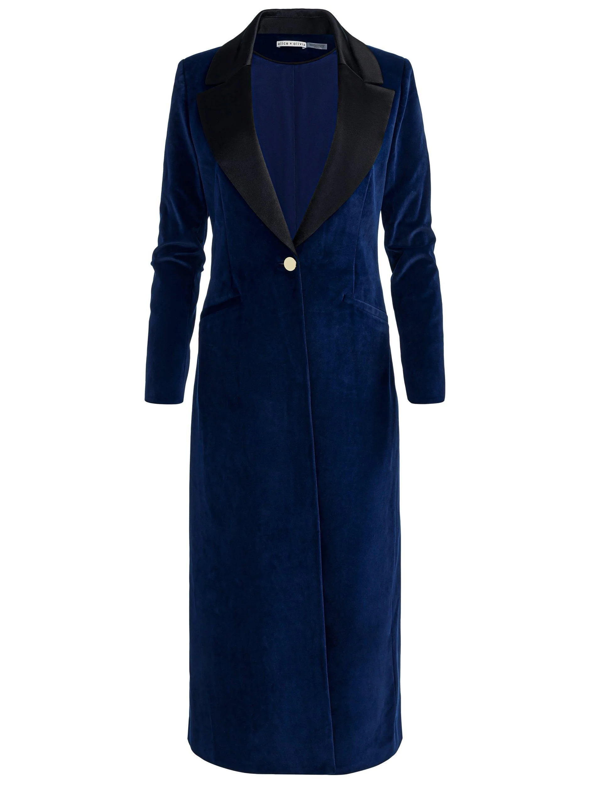 Alice + Olivia Theo Velvet Coat