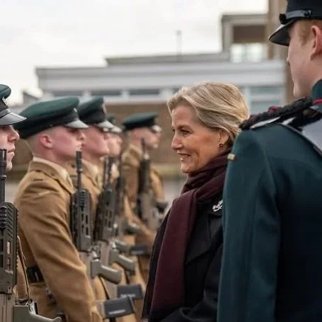 The Duchess of Edinburgh Visits the Rifles 