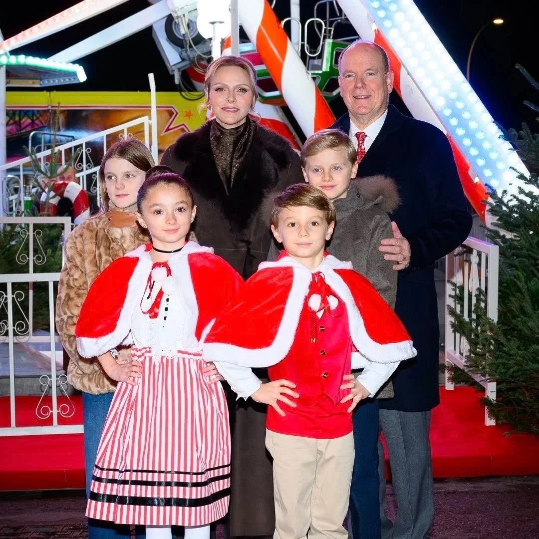 Monégasque Princely Family inaugurates Christmas Village