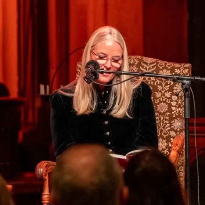 Crown Princess Mette-Marit takes part in The Reading Club Reads Stargate