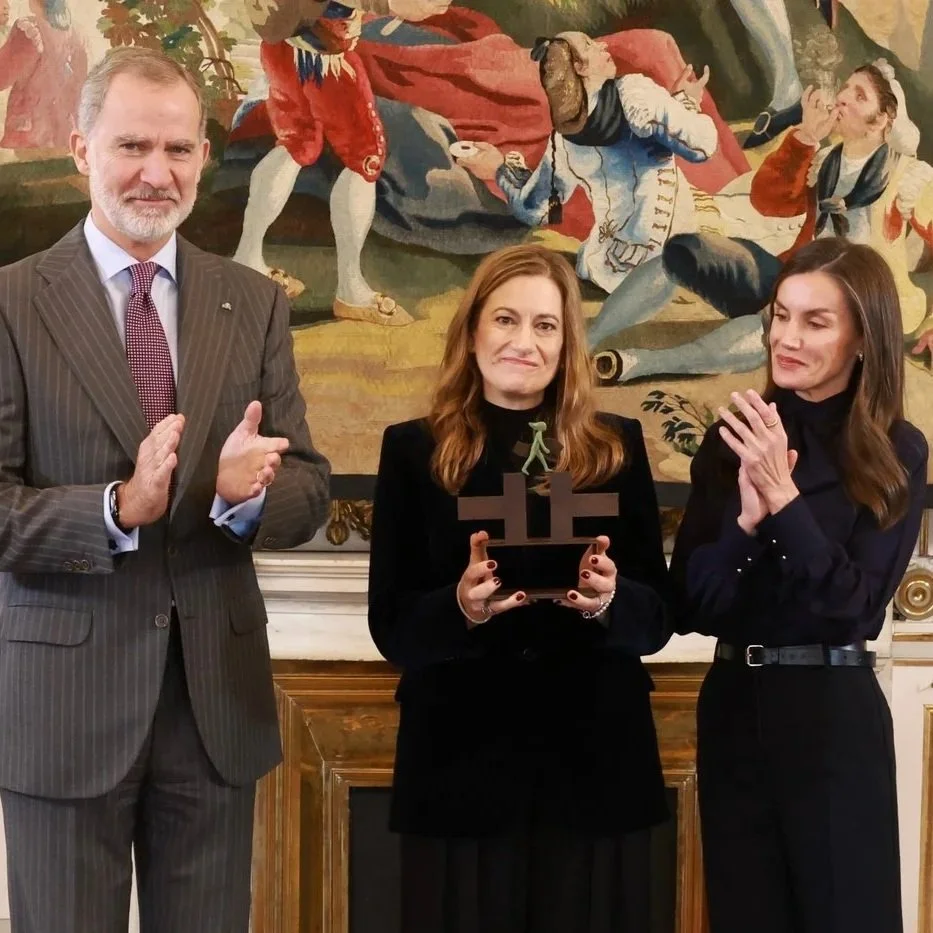 King Felipe and Queen Letizia preside over the annual meeting of the Cervantes Institute
