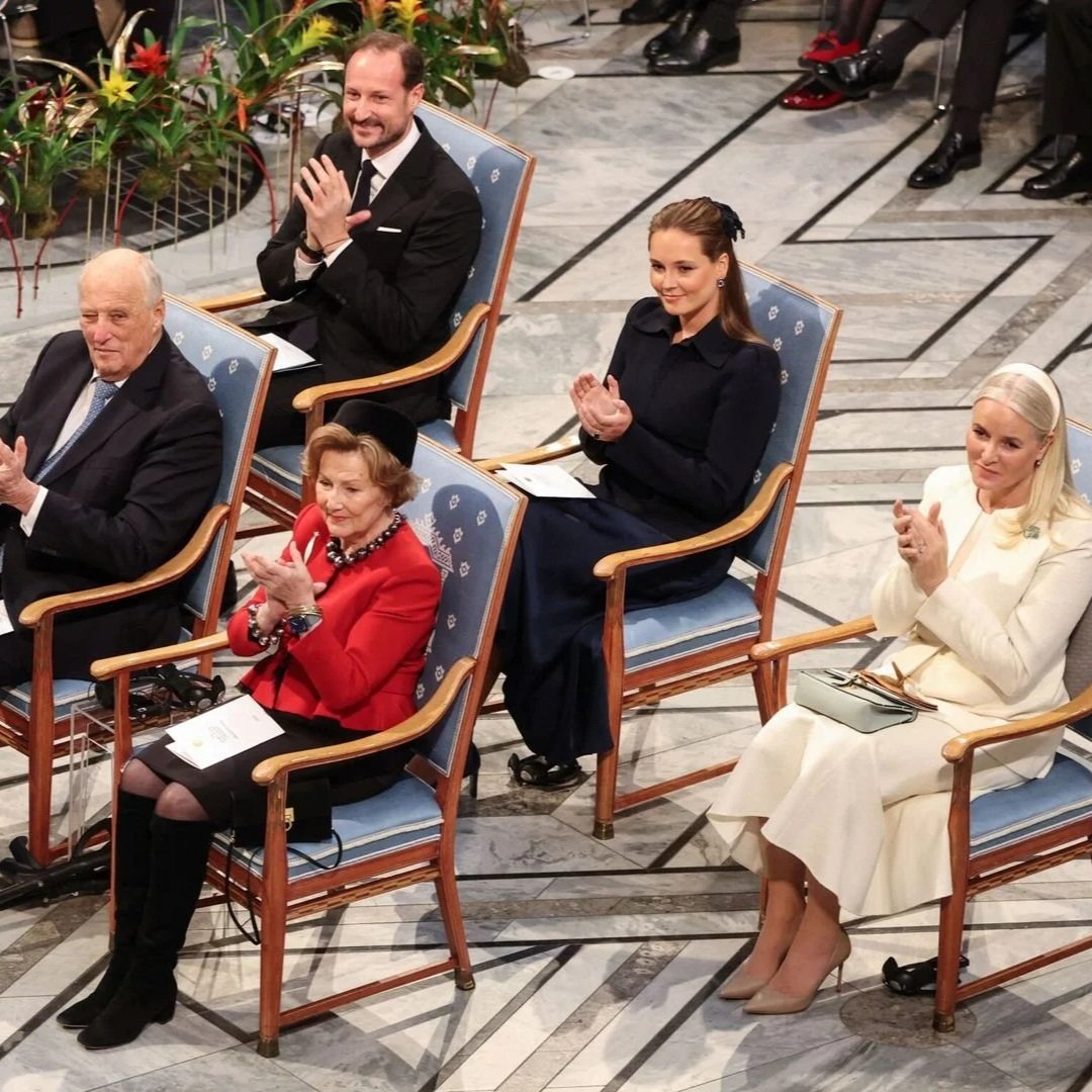 Norwegian Royal Family attends 2025 Nobel Peace Prize Ceremony