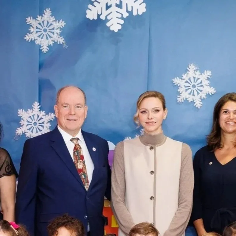 Prince Albert and Princess Charlene launch Christmas Tour of the Monaco Red Cross