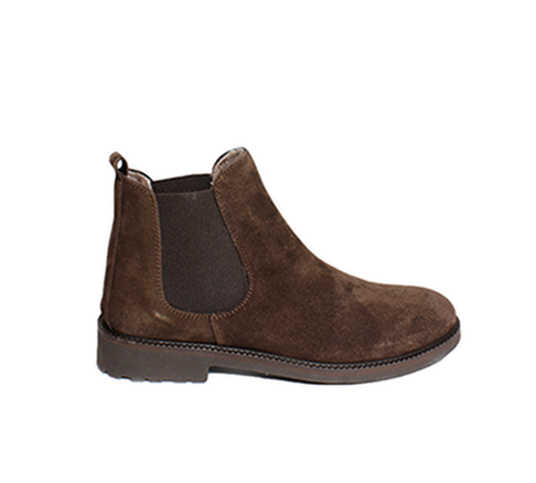 Gallucci Chelsea Boots in Brown Suede