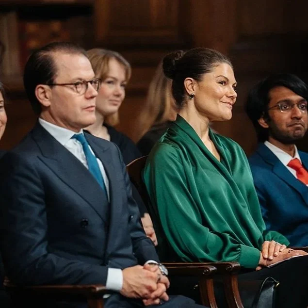 Crown Princess Victoria and Prince Daniel take part in Nobel Minds 2025