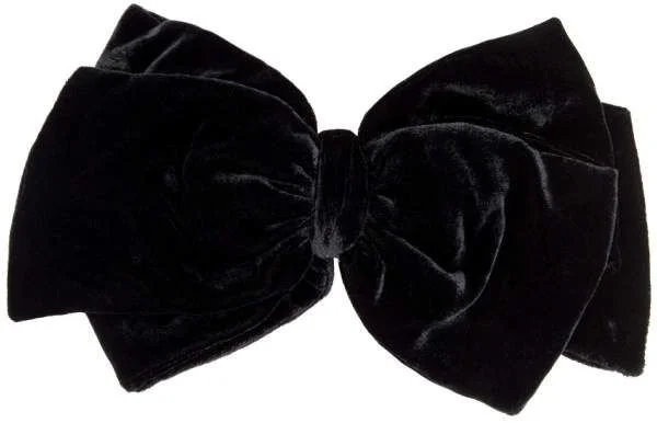 Miu Miu Velvet Bow Hair Clip