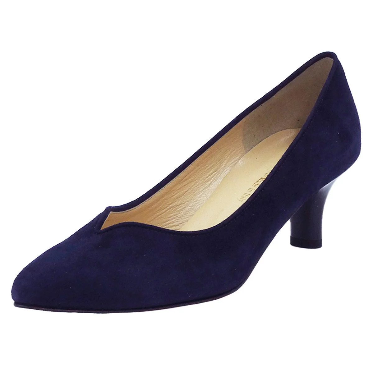 Brunate Palermo Pumps in Purple Suede