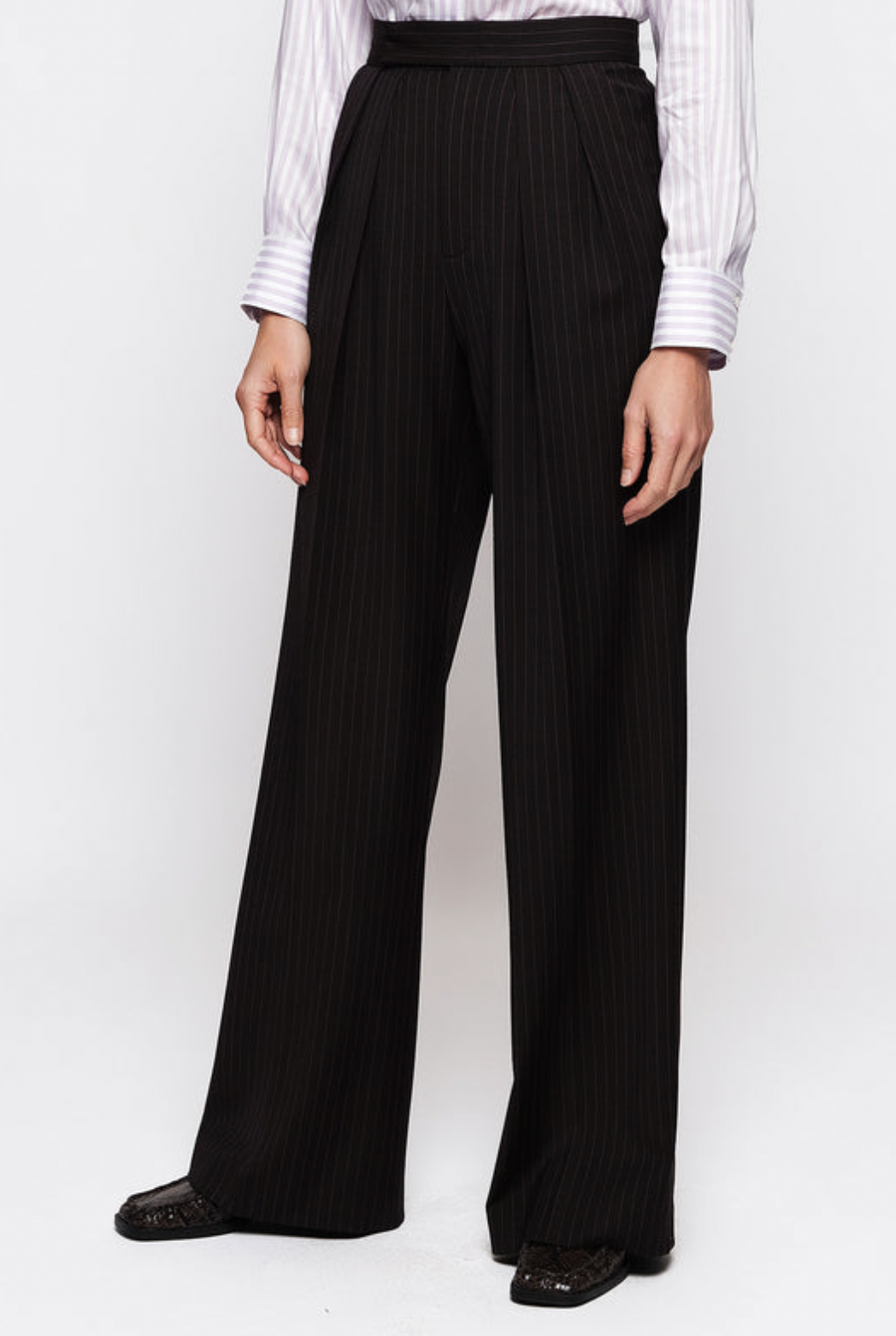 Mirto Pinstripe Trousers