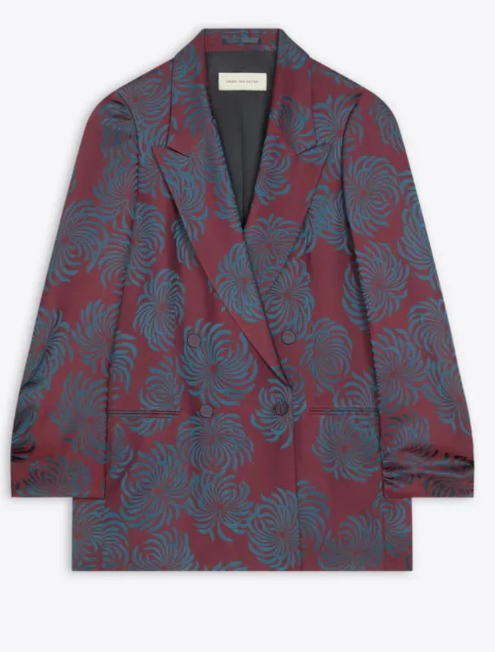 Dries Van Noten Blink Jacquard Blazer