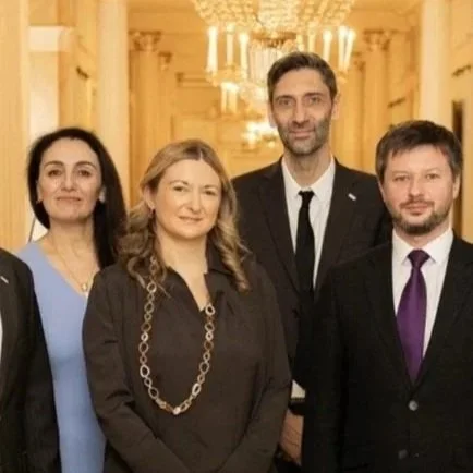 Grand Duchess Stéphanie meets Secretary General of the Ukrainian Red Cross