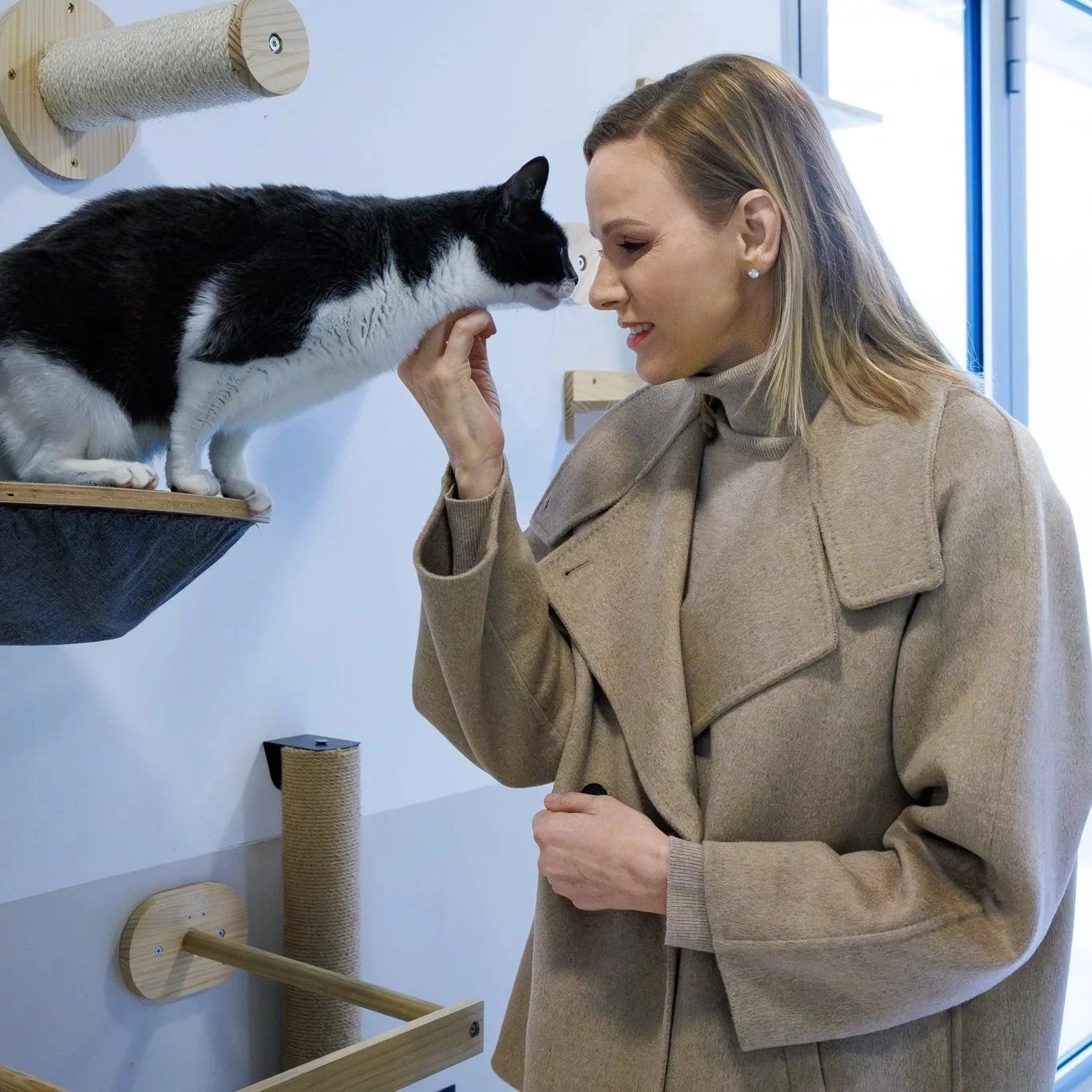 Princess Charlene and Camille Gottlieb visit Monaco SPA