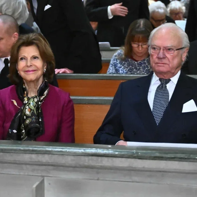 King Carl Gustaf and Queen Silvia attend Finnish Church's concert