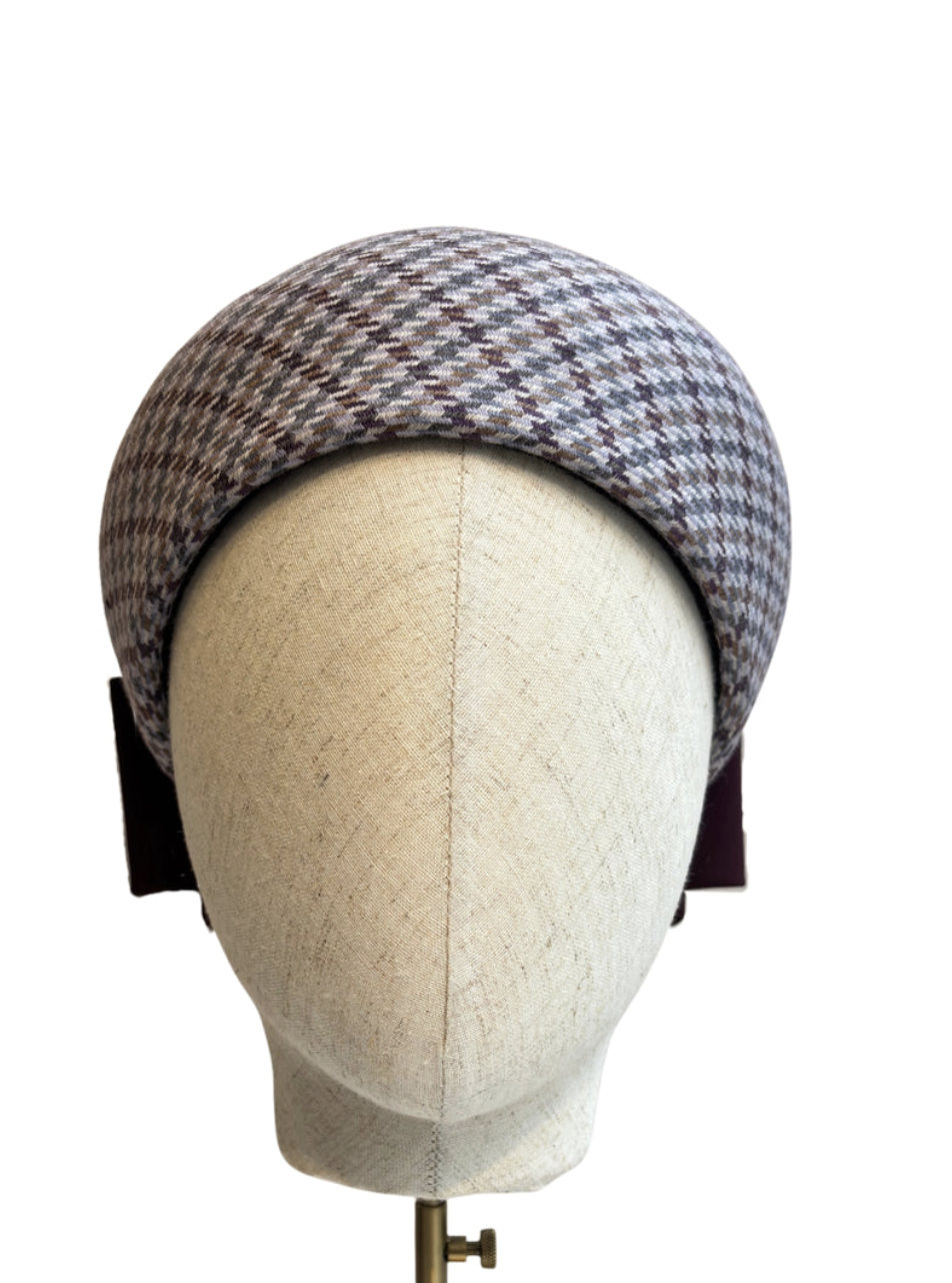 Jane Taylor x Suzannah Houndstooth Tweed Checked Halo 